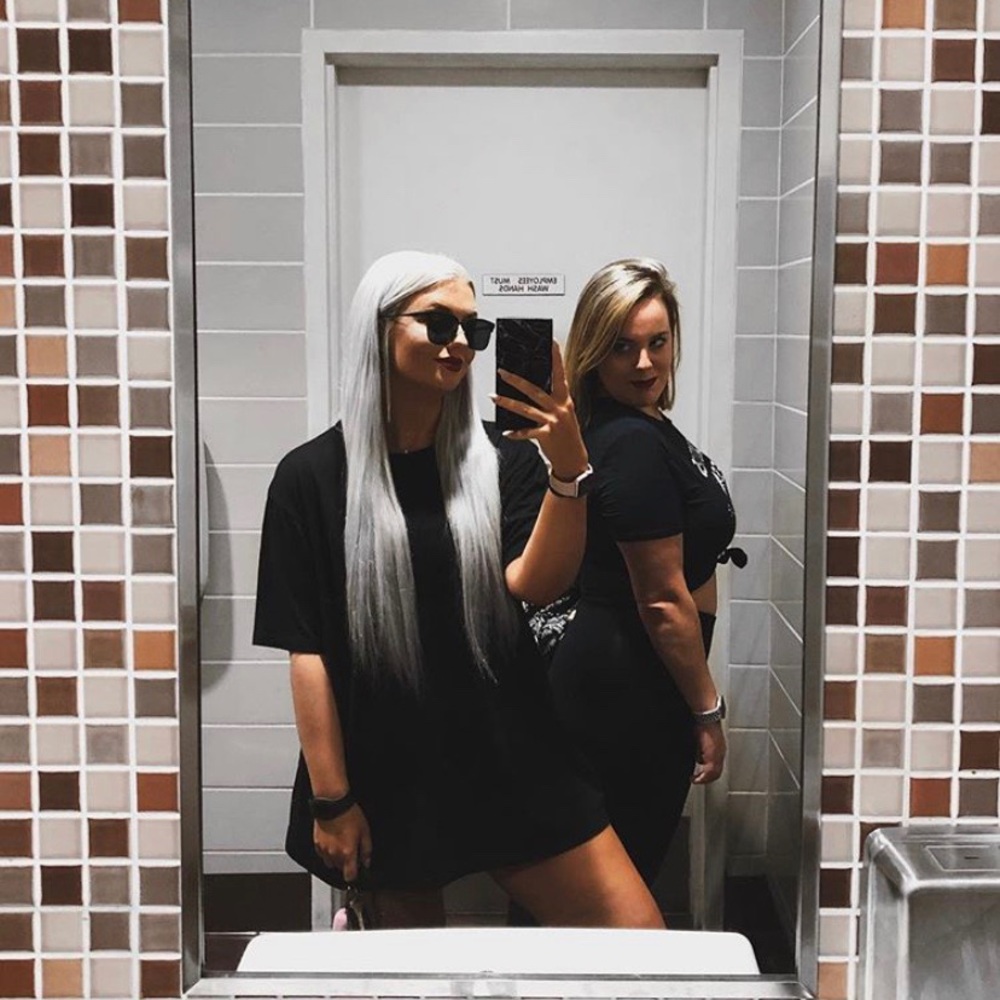 Black T-shirt dress 🖤